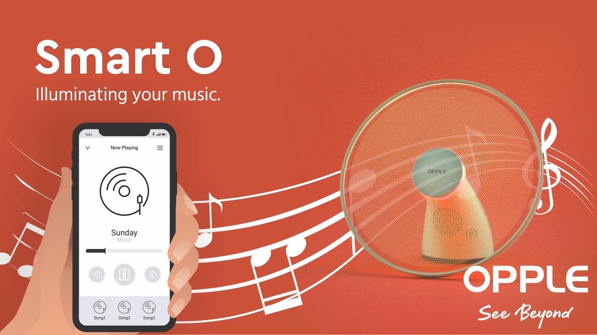 Oppleindia's tweet photo. Smart O, our smart lighting product, having 16 million colors with inbuilt speaker and app-based control. A light which changes colors for illuminating your music!!!
#SmartLight #FlickerFree #LEDLights #AppBasedLight #MultiColorLight #OPPLELED #OPPLEIndia https://t.co/diS0LQXBFO