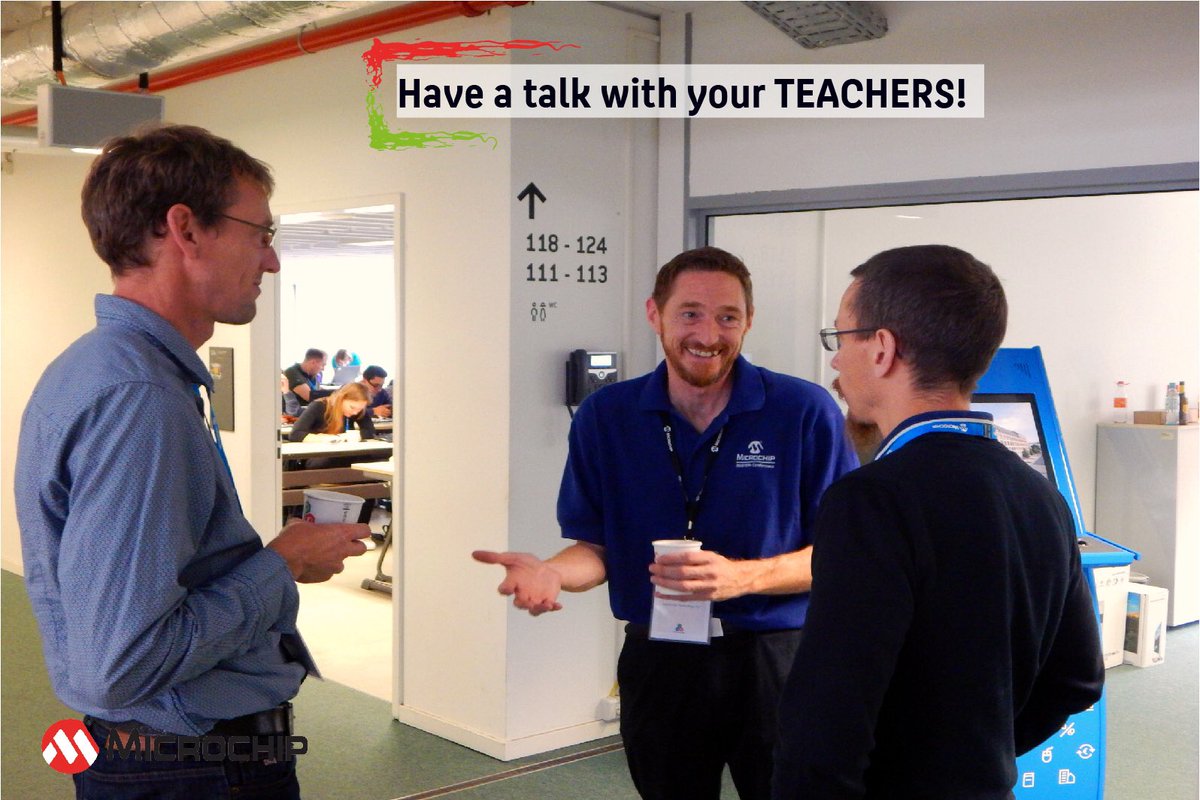 HtwMasters's tweet image. Our teacher will always try their best! Don’t be shy and have a chat with them! 🤓
Tell us how you liked the European Masters! 🤔
Go and follow @MicrochipMakes @MicrochipTech @HTW_Berlin ! ‼️