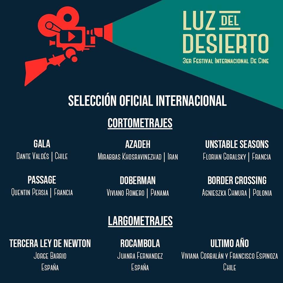 LaimarFilms's tweet photo. Otro festival en Sudamérica. Contentos con la selección en el festival #Luzdeldesierto, muy agradecidos a este festival por dar visivilidad a nuestra película. En Avellaneda, Buenos Aires. No sabemos si alguien del equipo puede estar por allí, a ver si hay suerte. https://t.co/NV6qtpveDI