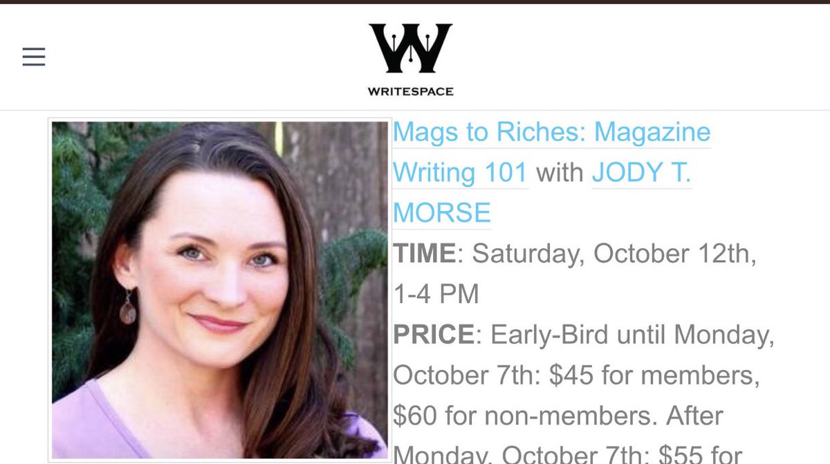 jtmorsewriter's tweet photo. They say that everyone has a story in them—so why not magazine articles? Join me for this informative, generative session focused on all things magazine.
https://t.co/5qJYnGCAje…
#magwriter #magazine #WritingCommunity #houston @WritespaceHTown #amwriting https://t.co/TBaPyDrvXj