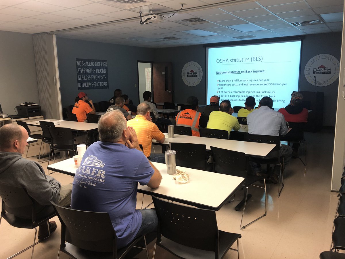 johnmcdougall's tweet photo. Safety meeting before we get into our tuck pointing training. #safetyfirst #alwaysgoodwork https://t.co/qXC7Hd2ycy