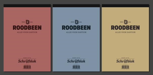 Terug van weggeweest: Roodbeen schrijfblok A4.
Nu in drie verschillende kleuren.
shop.roodbeen.nl/p/schrijfblok-…