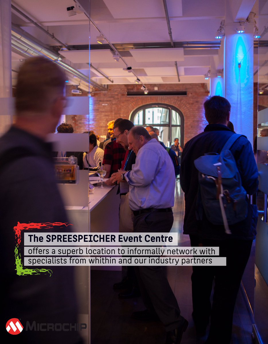 HtwMasters's tweet image. Our second event venue at SPREESPEICHER Berlin! What did you think about it?
Follow us! Instagram ▶️@htwwelcomesmicrochipmasters and @MicrochipMakes @MicrochipTech @HTW_Berlin 🥰
#Berlin #Spreespeicher #events #location #conference #microchip #htw