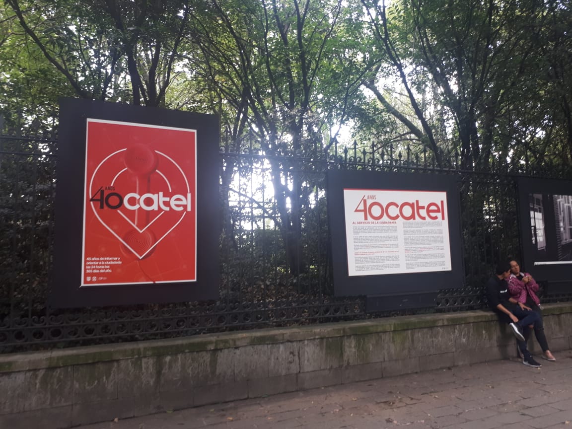 Aprovecha los últimos días para visitar la Galería Abierta en las Rejas de #Chapultepec y disfruta de la exhibición de "#Locatel, 40 años de servicio ininterrumpido". Tienes hasta el 23 de septiembre.#BuenViernes