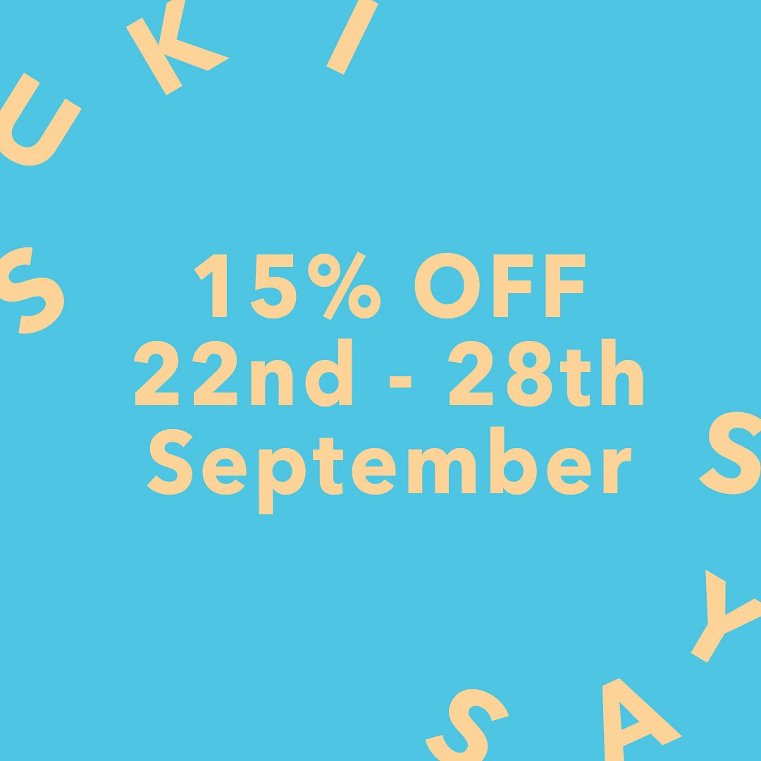 In celebration of Thinking of You Week by <a href="/GCAUK/">GCAUK</a> I'll be offering customers 15% off from my Etsy shop from the 22nd - 28th September! 💕

#sendacarddeliverasmile #thinkingofyouweek #sukisays #sukisaysdesign #greetingcards #bristol #typography #bristolindependent #bristoletsyteam