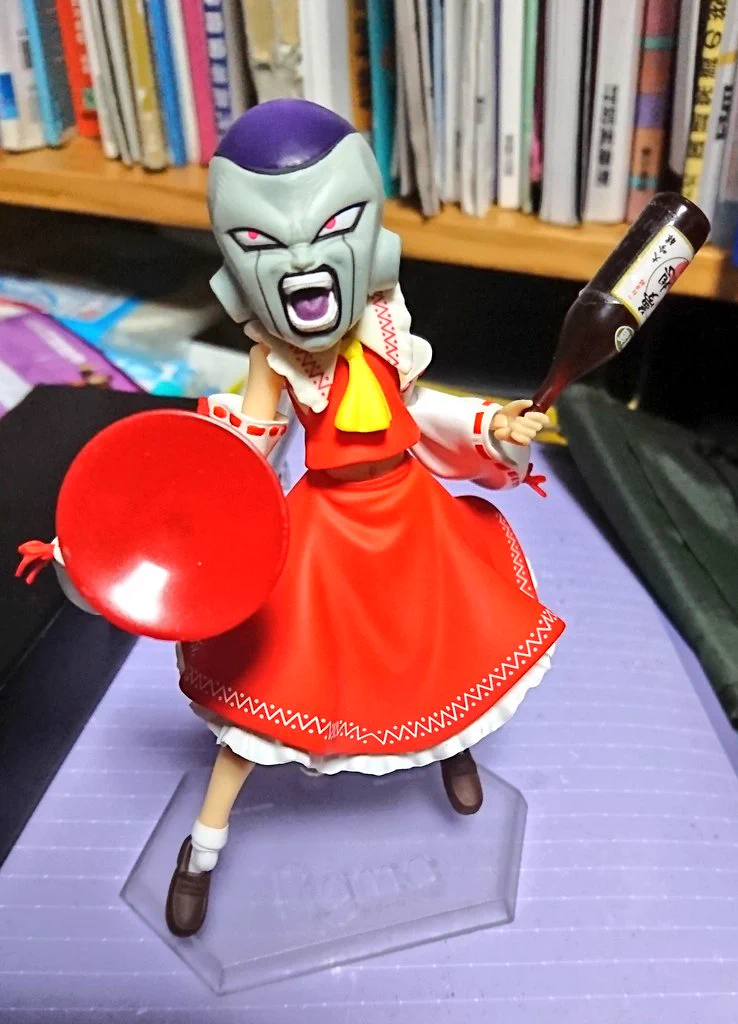 フィギュアとフィギュアを合体させた結果？究極のフィギュアが完成したwww
