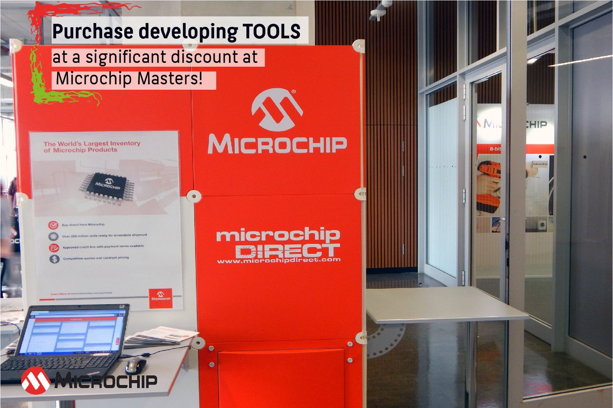 HtwMasters's tweet image. Did you get a good deal at our microchip DIRECT stand? If not get it next year!
Until@then don’t forget us and follow us on Instagram ▶️@htwwelcomesmicrochipmasters and don’t also @MicrochipMakes @MicrochipTech @HTW_Berlin ‼️
#discount #microchip #Berlin #htw #technology