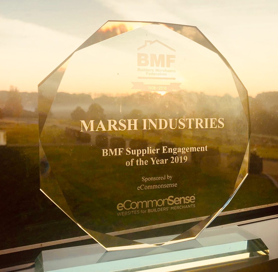 MarshIndustries's tweet image. We did it! ...Amidst some very impressive finalists, we won the BMF Supplier Engagement of the Year award. 🏆 

Thank you to @bmf_merchants and the judges.