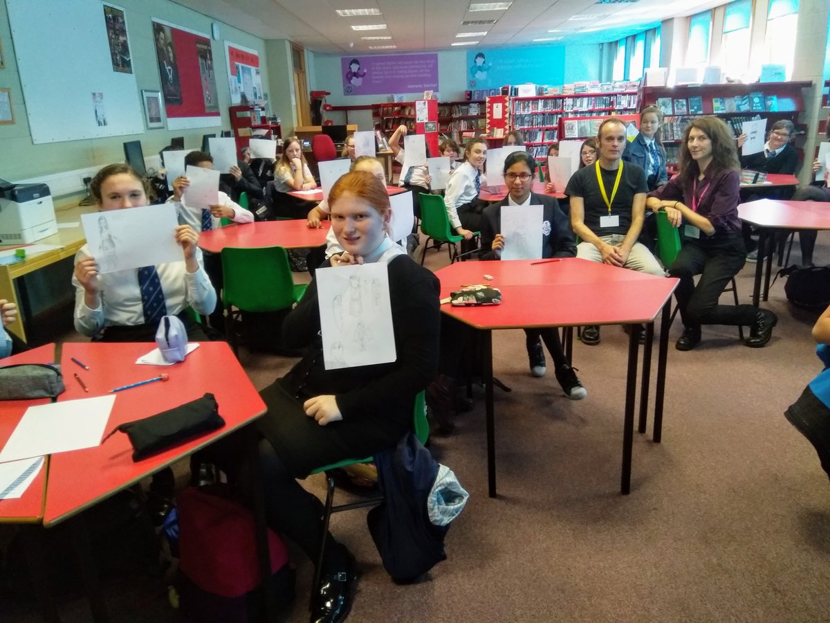 Thanks to @metaphrog for today's workshop  - the pupils enjoyed hearing about the comic making process and have taken away lots of inspiring ideas to boost their own creativity! The event was supported by the @scottishbktrust Live Literature Fund.
@Paisley_Grammar @RenLibraries