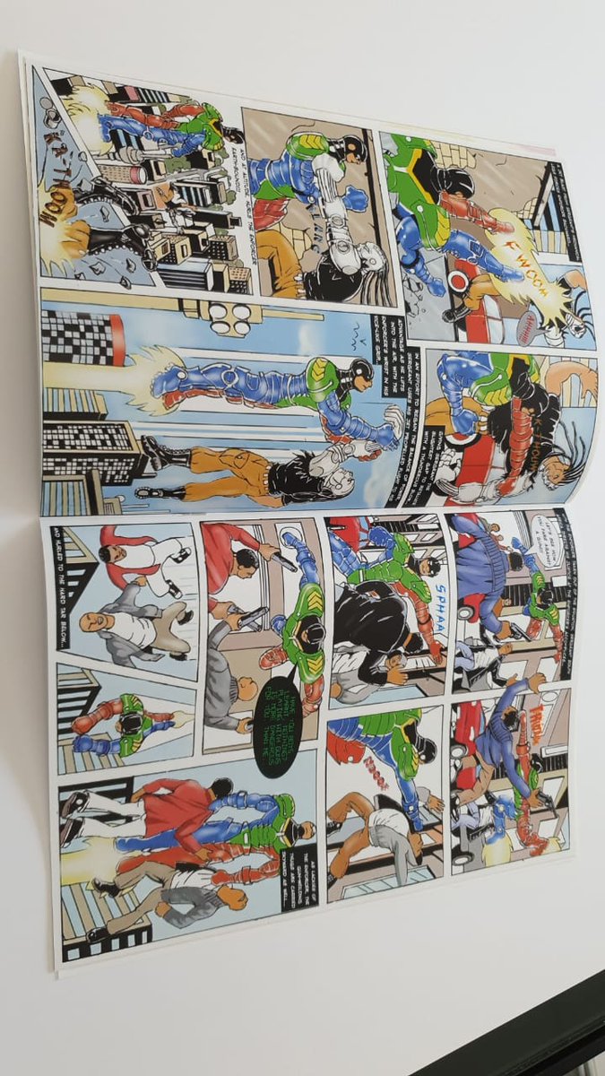 BBComicsZA's tweet photo. #SneakPeek: These are the two new #BBComicsZA publications we'll be debuting at @ComicConAfrica, #ComicConAfrica, #ComicConAfrica2019. be sure to get your hands on these high quality SA comics first! https://t.co/s5CPo4N8BO