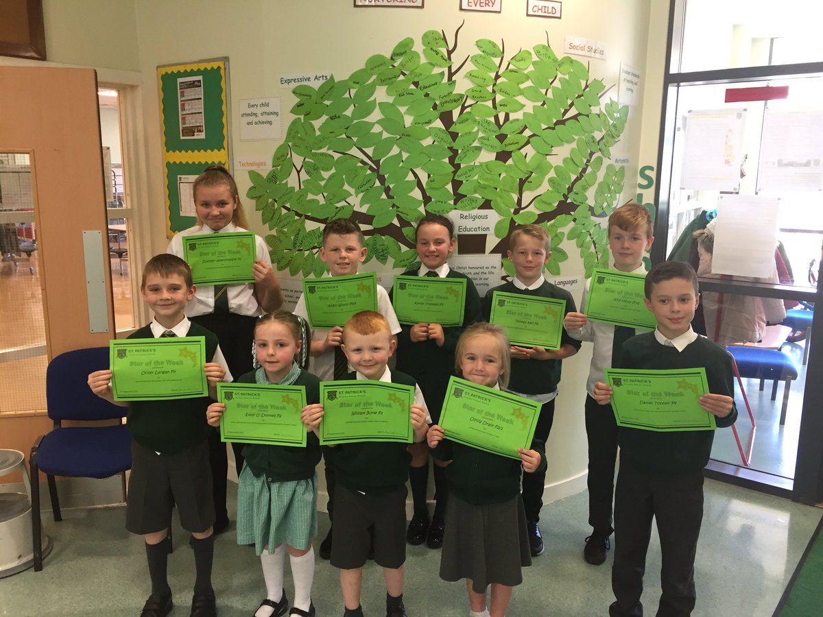 StPatsKilsyth's tweet image. Congratulations to this week’s stars of the week.