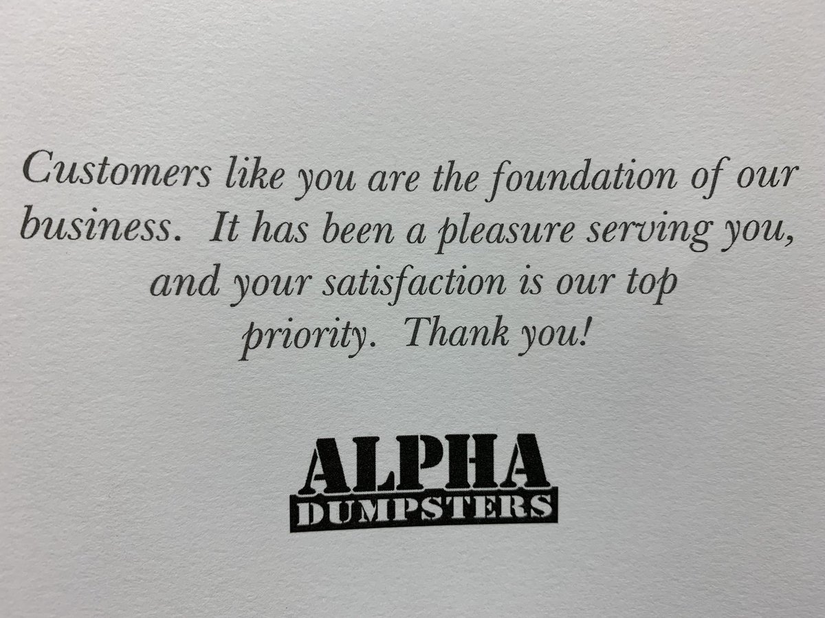 Alpha Dumpsters (@DumpstersAlpha) / Posts / X