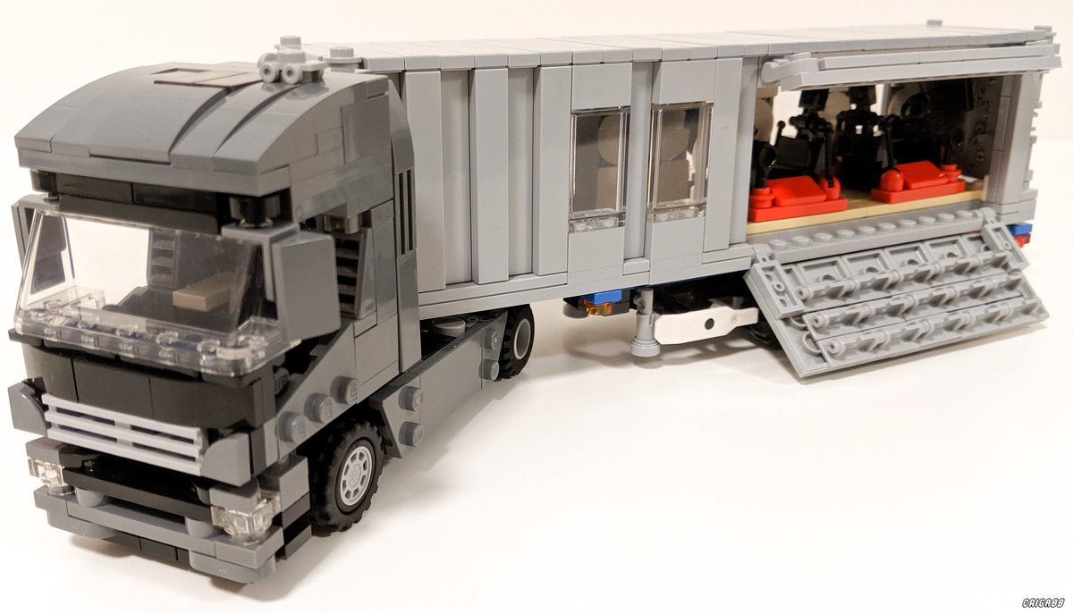 lego city truck moc