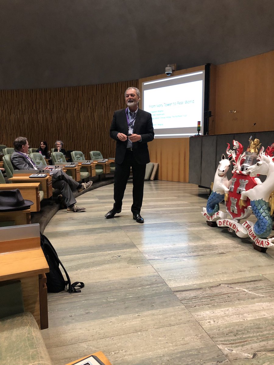 cher_newcastle's tweet photo. And it’s Dr Nadeem Moghal again...Ivory Tower meets the real world ... #CHER2019 https://t.co/WM7uxD0yf2