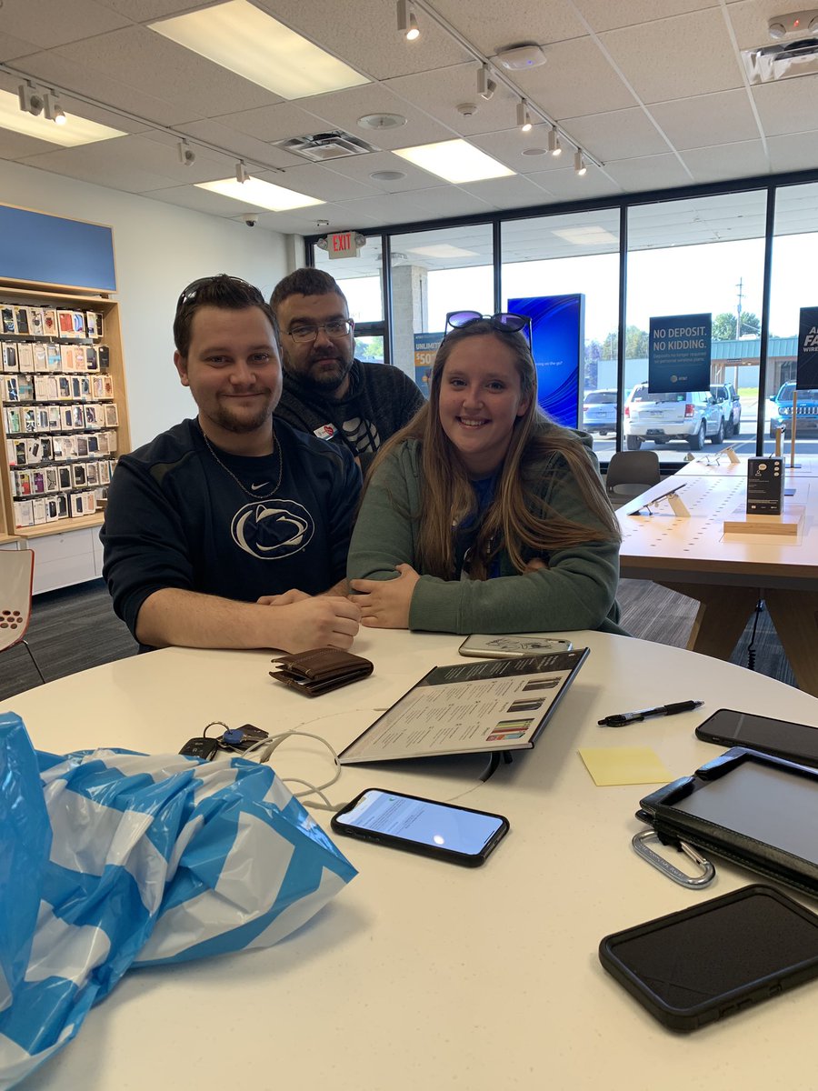 First iPhone sale at Meadville for iPhone launch day! #ohpa