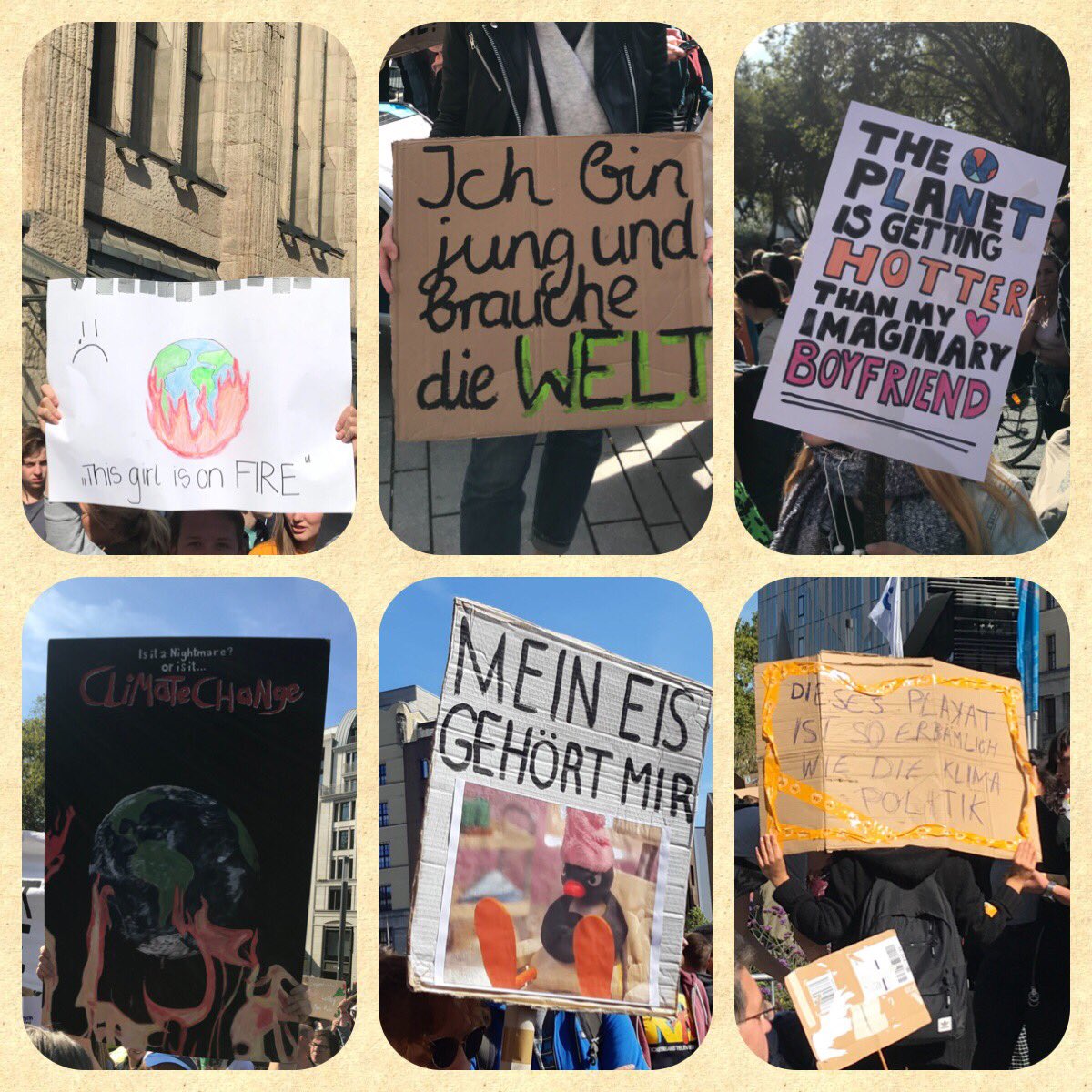 Einige unserer Favoriten heute bei #FridaysForFuture #F4F in #Duesseldorf