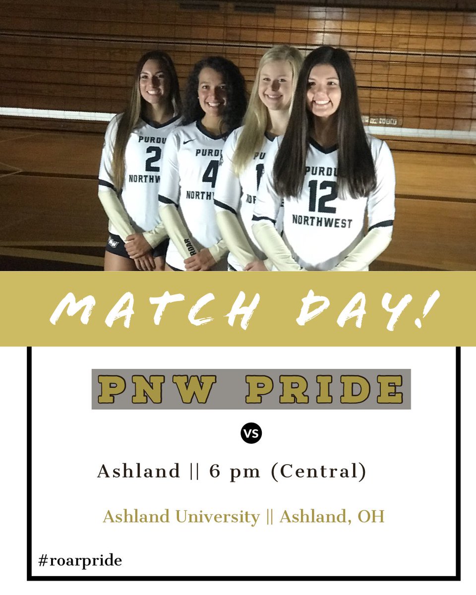 PNWvolleyball's tweet photo. Conference starts today! We are headed to Ashland University. Catch the Pride on the court at 6 pm (Central). #roarpride #pridevolleyball #timeisnow https://t.co/LNwGtQUCff