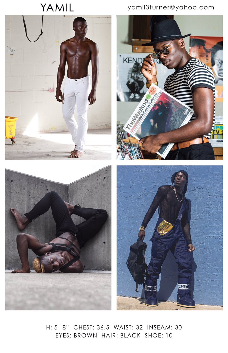 His_OwnPilot's tweet photo. Yamil Turner 
Fashion/ Print Model 
Comp Card 
Based in Washington D.C.
Retweet/ Like Help me get discovered &amp; dreams come true. https://t.co/C0awXQbNXC