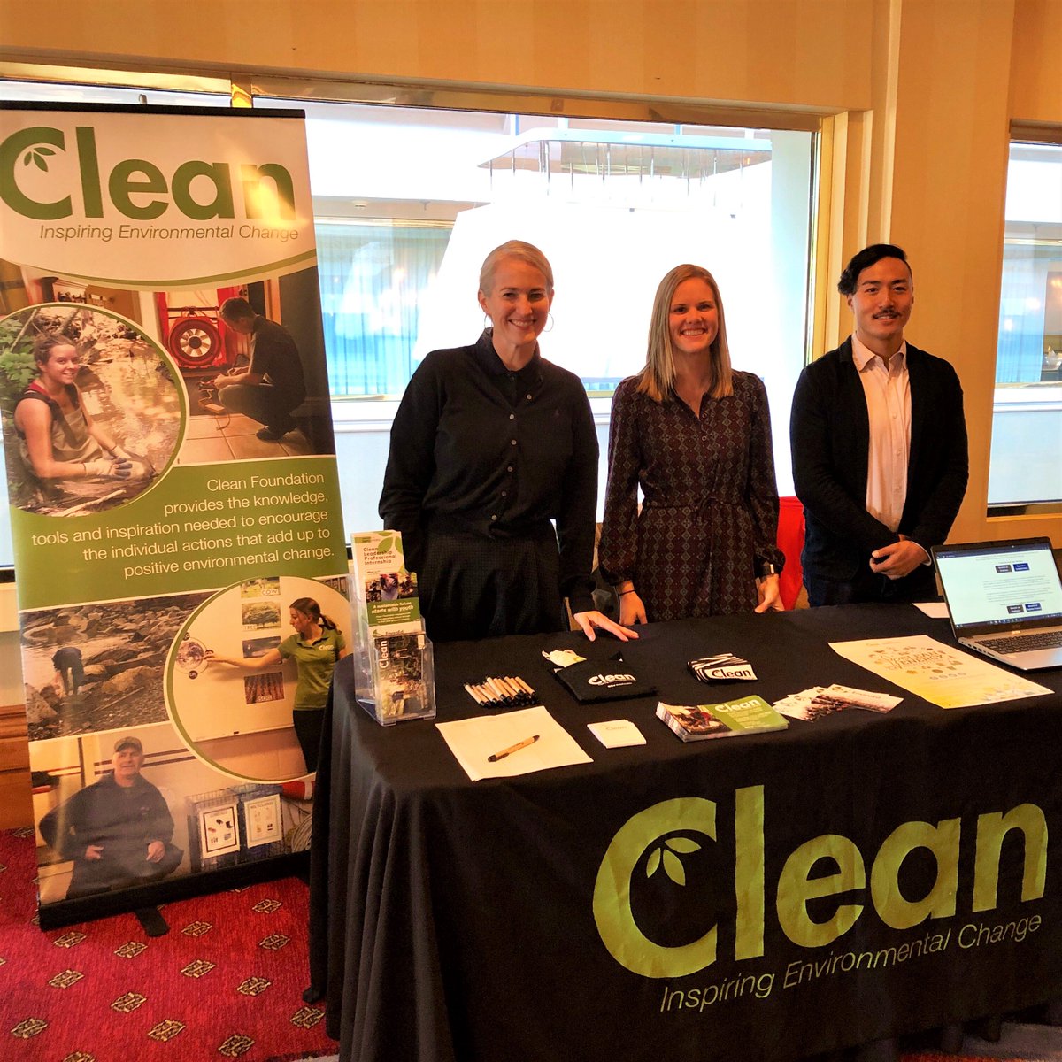 CleanFoundation's tweet image. Our EnviroEd and Clean Leadership team are at the @EngineersNS AGM today @HalifaxMarriott. Visit them at their booth! #enviroed #cleanleadership #youthengagement