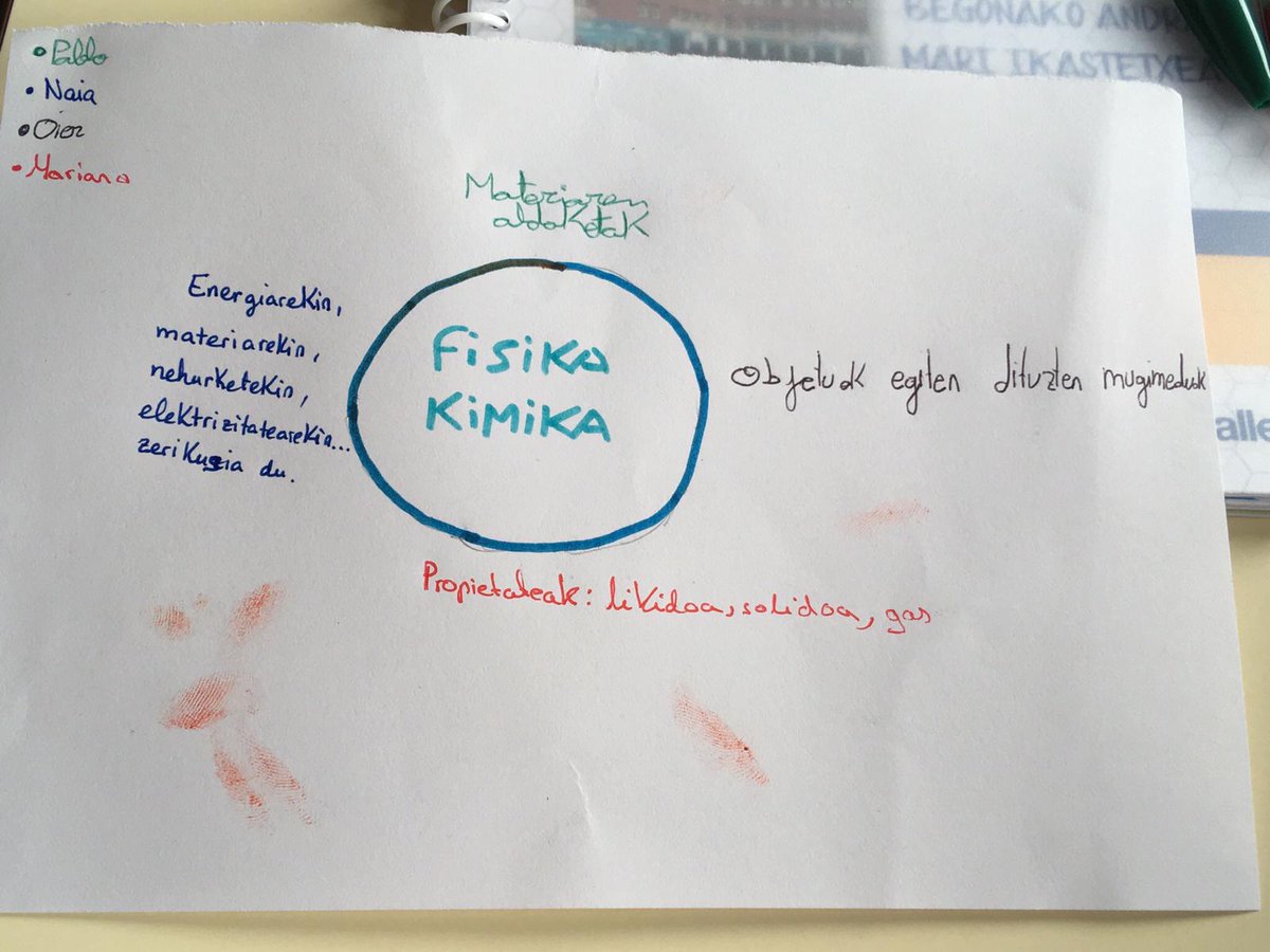 lasallesestao's tweet photo. DBH2. mailako Fisika eta Kimika klaseetan, kooperatibo teknikaren bidez ikasten dugu. #NCA #ITB19 https://t.co/zTiZaIi2FE