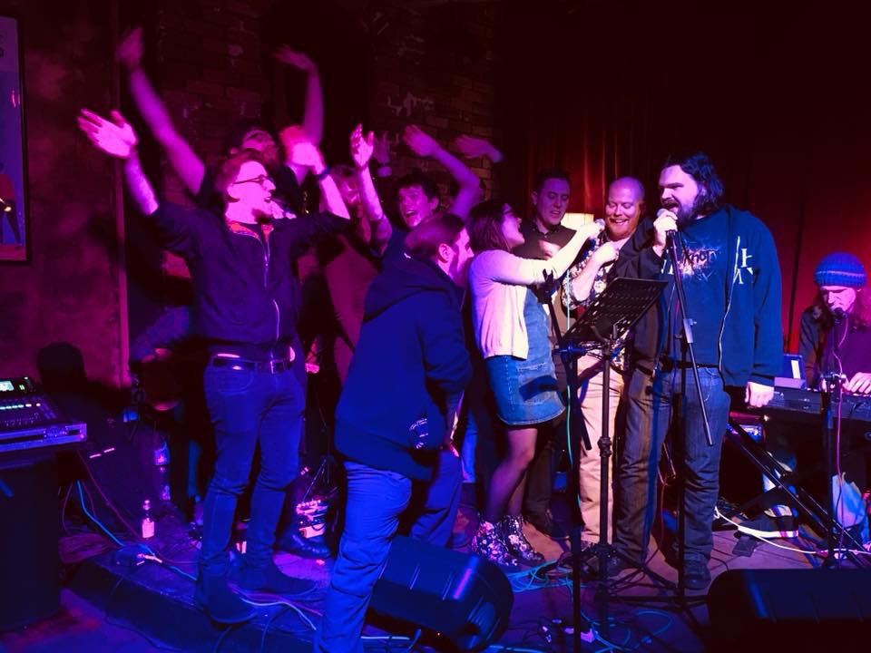 bandaokeshow's tweet photo. Bandaoke is BACK, people! This is not a drill. See you at @Porterscardiff tonight from 8, and make sure you wear your ‘I’m gonna win that bottle of wine’ face. 🤩

#Cardiff #nightout #fun #bandaoke #bandeoke #karaoke #whatson #wales #porterscardiff #Singing https://t.co/yt1rZOcxO2