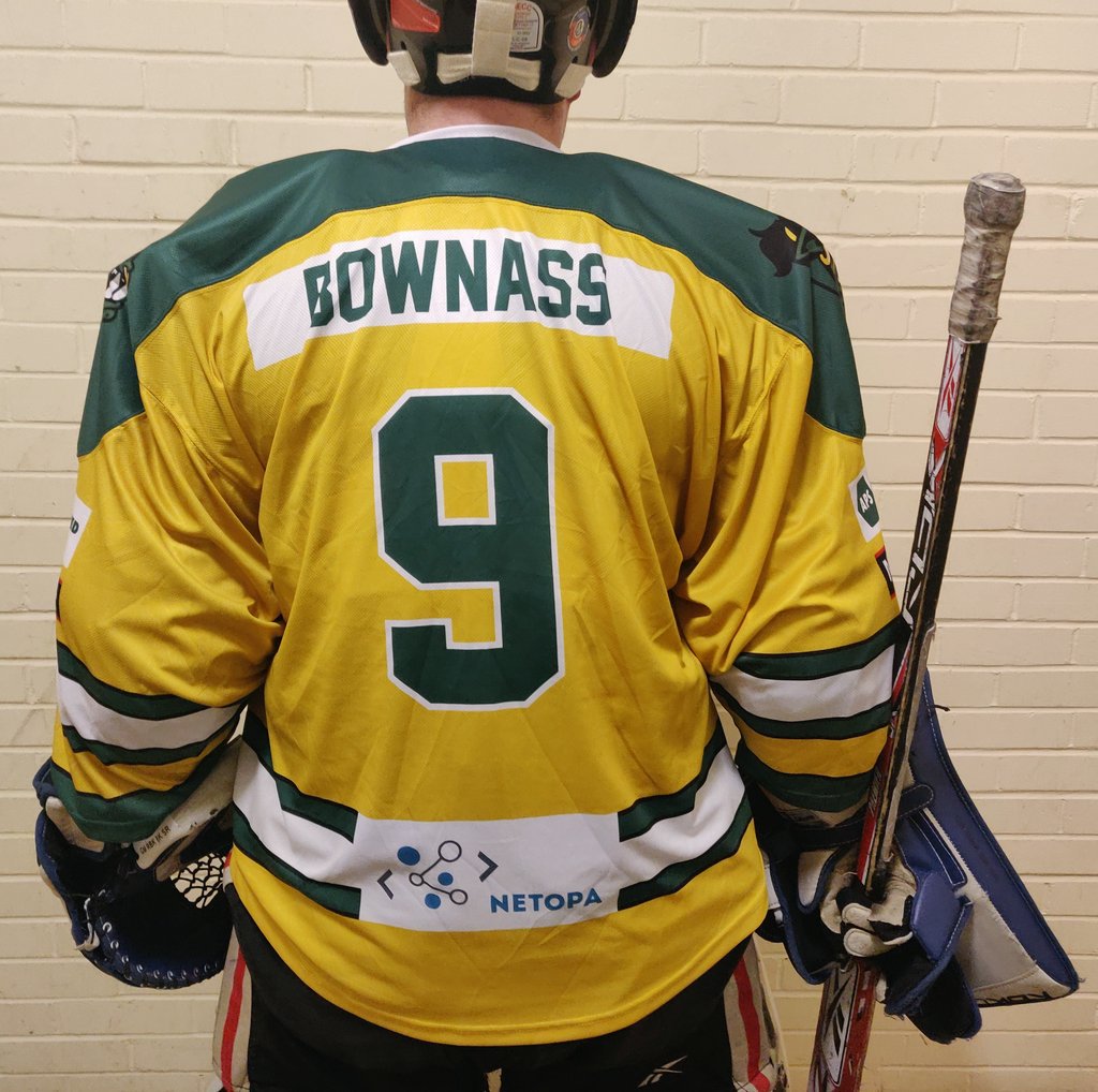 NetopaLtd's tweet image. As a major sponsor of the @EdinburghOgres, our logo appears on this season's jersey - As modelled here by Mike, our resident Ogre. 
We wish the team all the best for the opening weekend of the 19/20 season. #OgreArmy