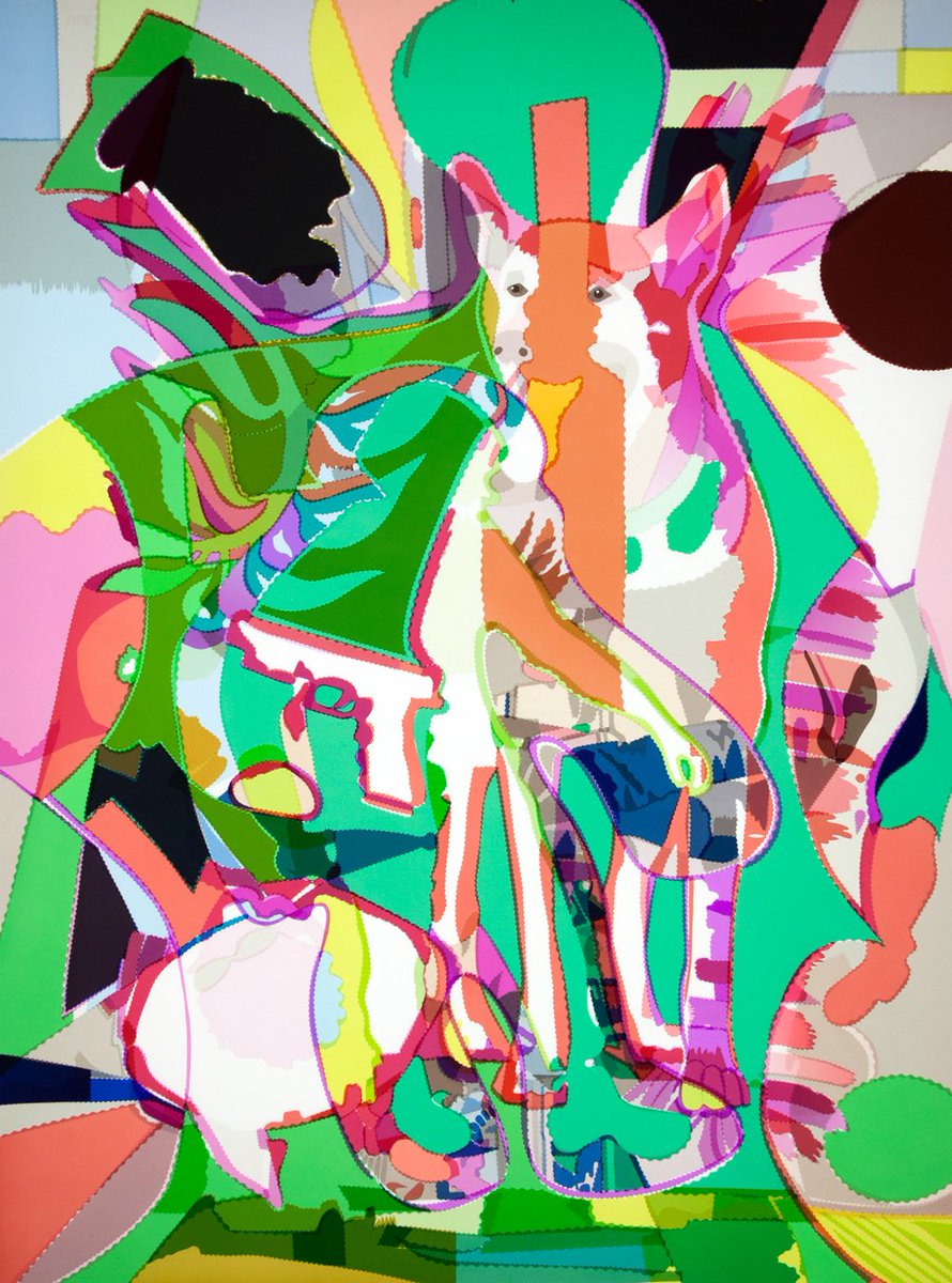 patrickaakoster's tweet photo. Patrick Koster: The Parable of the Sower VII, The War Prayer, 2019, h 180 cm x w 136 cm (h 70.9 in x w 53.5 inch), collage of adhesive film on drawing polyester mounted on a lightbox
.
#art #arte #collage #kunst #zaaier #sower #semeur #lichtbak #lightbox #plakplastic #curator https://t.co/QQPGX9zMd7
