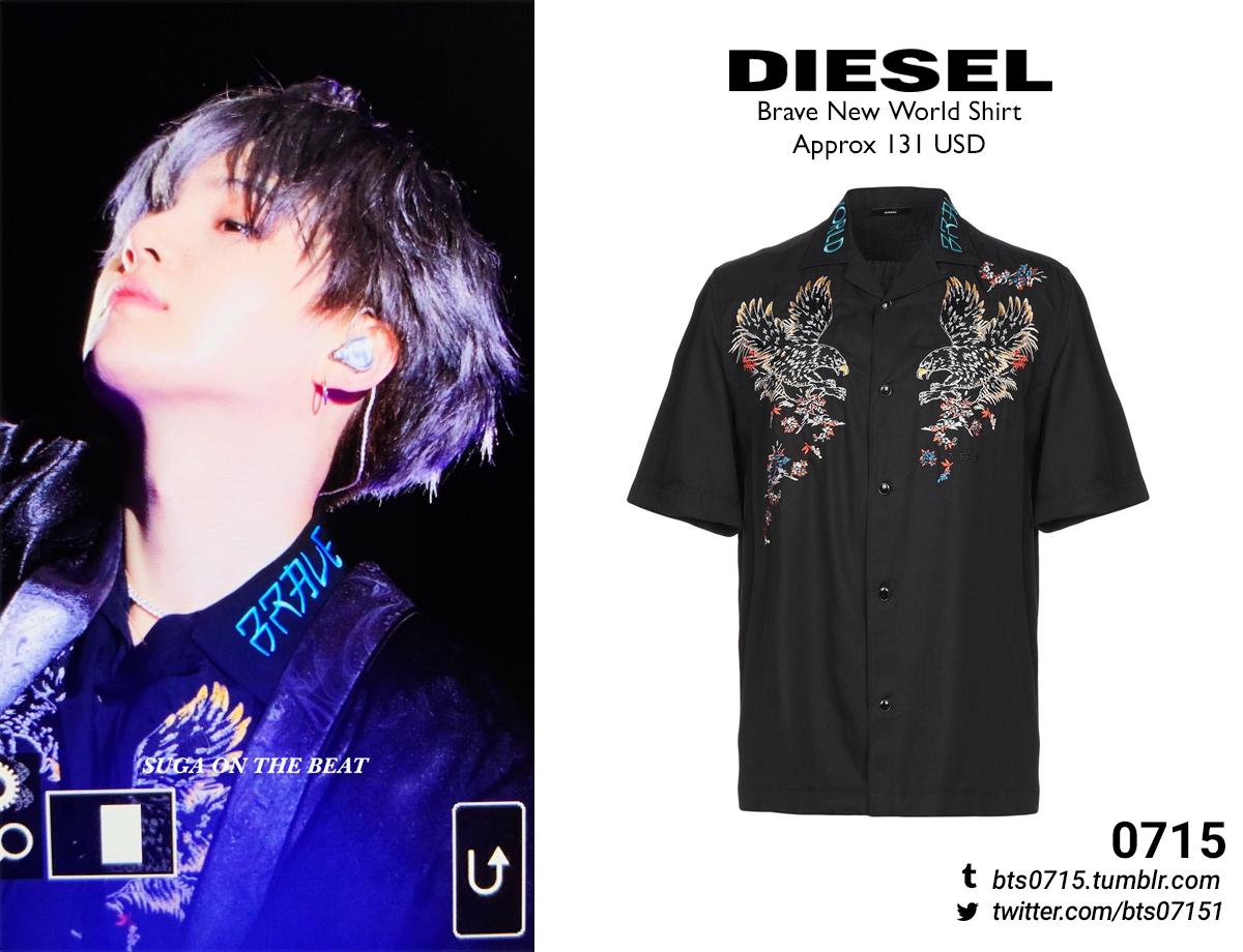 diesel brave new world shirt