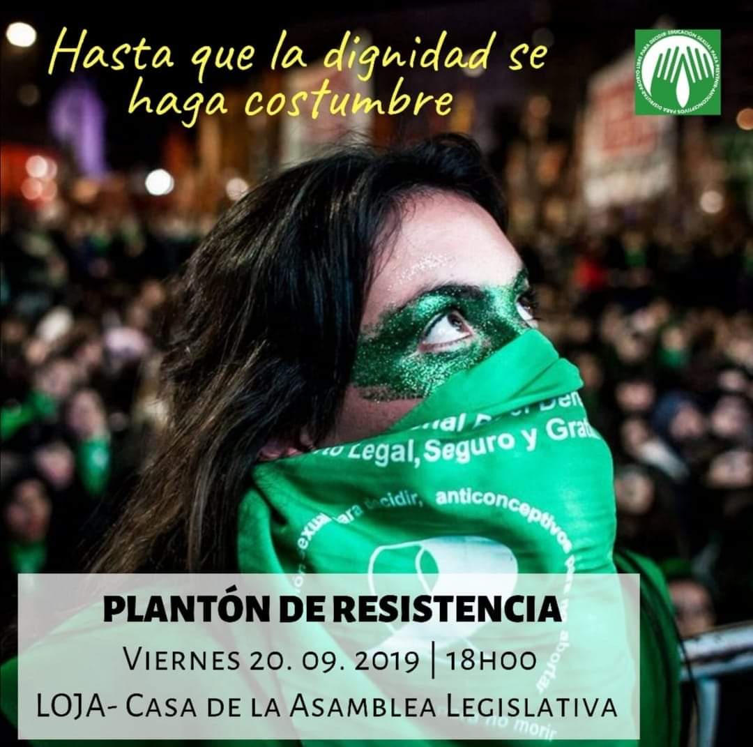 wambraEc's tweet photo. [MOVILIZACIÓN]
Hoy mujeres, jóvenes, org de derechos  se movilizarán en varias ciudades de #Ecuador
Exigen al presidente @Lenin dar respuesta a la negación del #AbortoPorViolacion por parte de la @AsambleaEcuador 
Quito
Guayaquil
Cuenca
Loja
Riobamba
Manabí
Entre otras https://t.co/GWv7HMKL3S