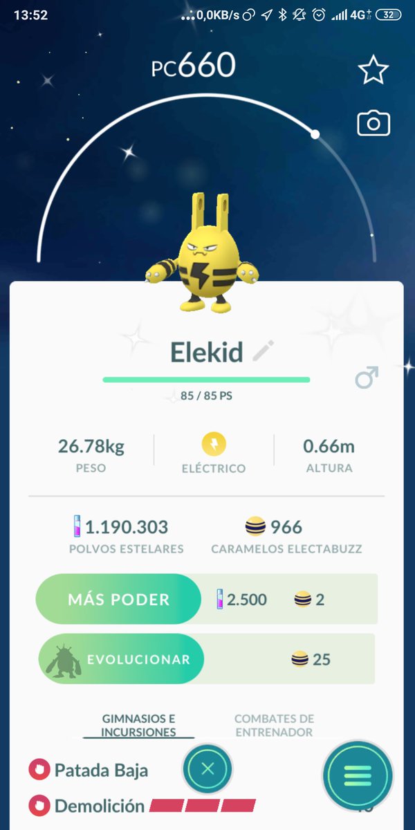 Luisfa_777's tweet photo. Y seguimos sin el Mewtwo Shiny, pero... Otras dos sorpresas! #Elekid #Shiny ✨ y medalla de 1.000 incursiones legendarias realizadas🏅 ¡A tope entrenadores 💪🏻! #PokemonGO #Pokemon #LuisfaTech https://t.co/RWAonHQlYF