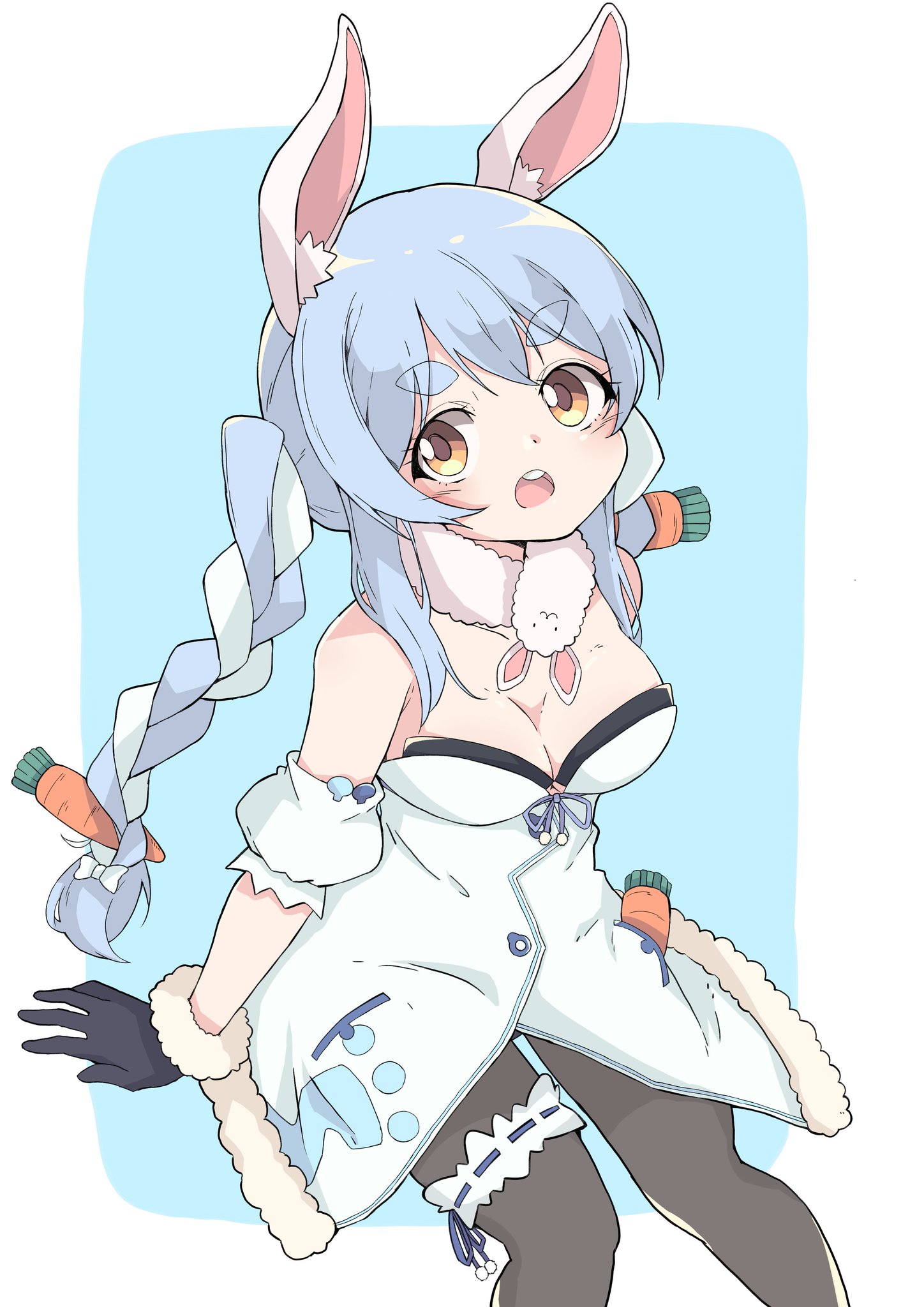 【PSA10】 野うさぎの休日 兎田ぺこら SR ホロライブ ヴァイスシュヴァルツ - 【PSA10】 野うさぎの休日 兎田ぺこら