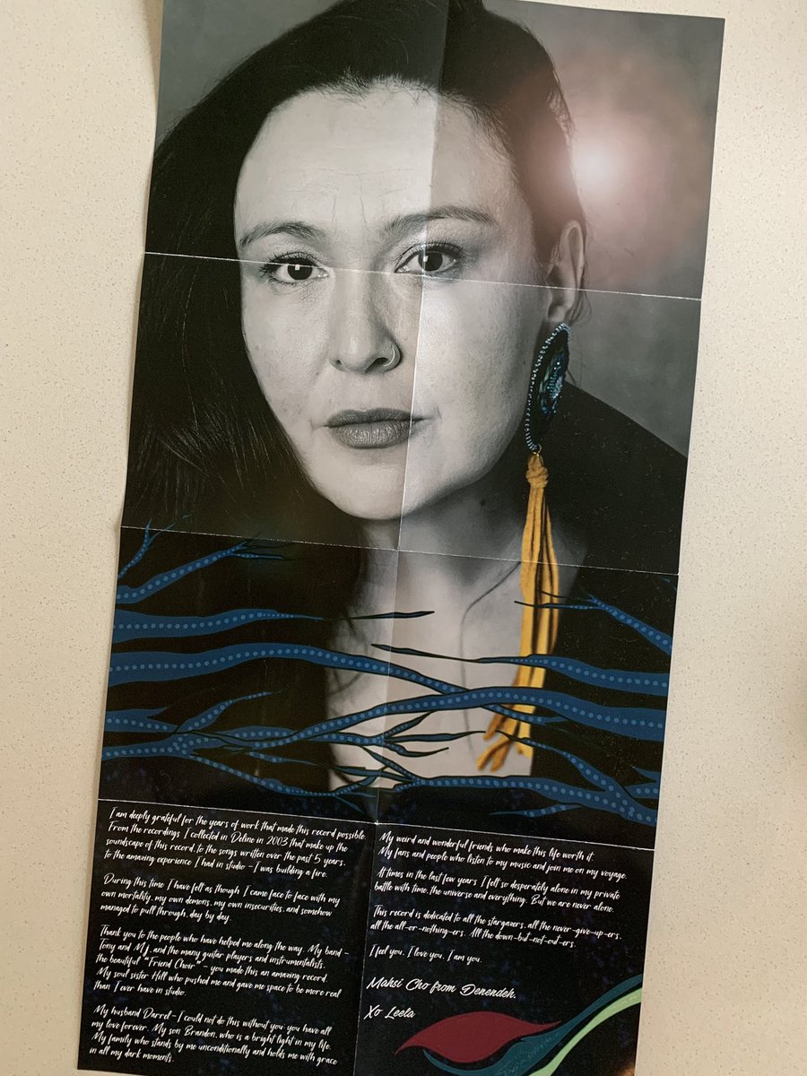 SelenaMaeMakes's tweet photo. Neat to see the whole print package! It’s always a ride to see how another designer will layout your art!Chi-Miigwetch @leelagilday for letting me doodle my way into your album.
Design: Cynthia Walker of @RebelSCreative
#rebelsoulcreative #roarcreative #northstarcalling https://t.co/N3B3TTKpkg