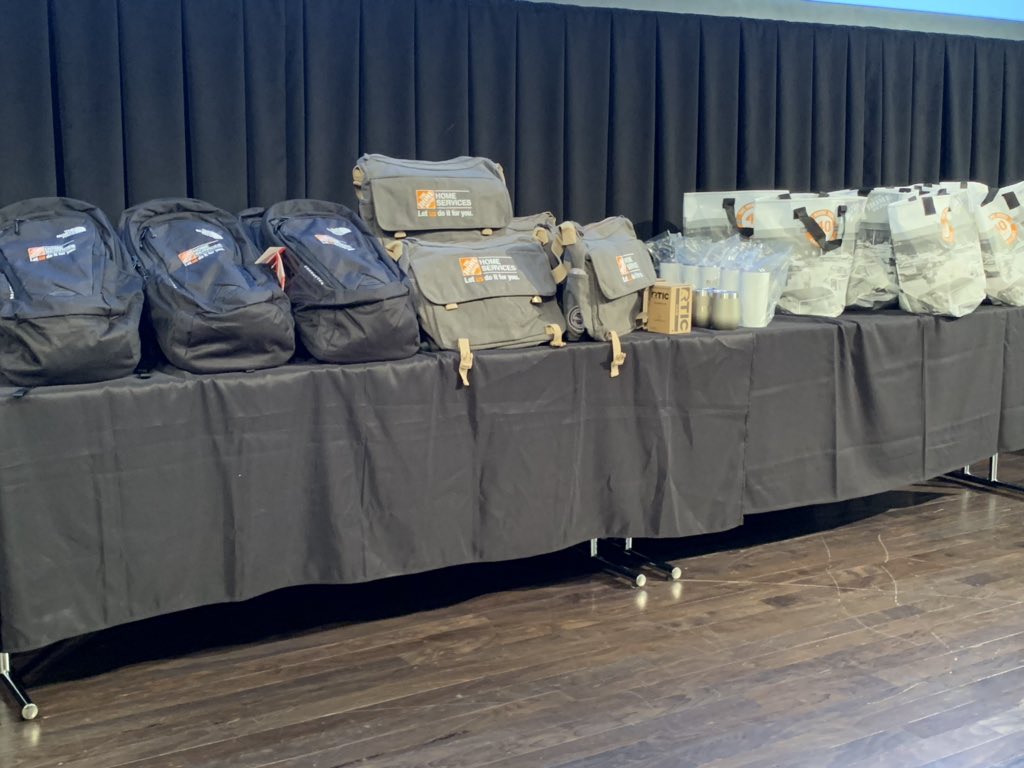 It’s raining money for special prizes. #thdhomeservicesrules