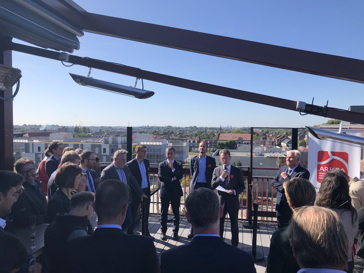 Merci <a href="/MaxJLille/">Maxime</a> pour l’invitation et pour ton accueil 5 ⭐️ Un magnifique centre d’affaires à l’image de son équipe ! #arkea #aumaxpourmoi