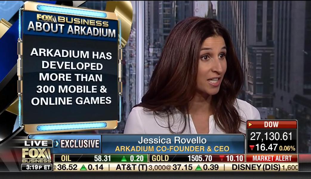 Our CEO <a href="/JessRovello/">Jessica Rovello</a> weighs in on the launch of Apple Arcade with <a href="/FoxBusiness/">FOX Business</a>' <a href="/LizClaman/">Liz Claman</a>: bit.ly/2msMpq5