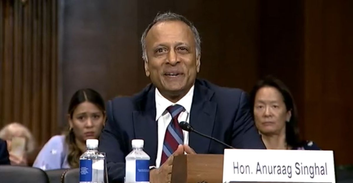 Raag Singhal, a Broward County circuit court judge, is close to a lifetime appointment as federal judge. Praised by Democrats and Republicans, Singhal has essential Trump-era credential: Federalist Society membership. https://t.co/2Br4D54uez