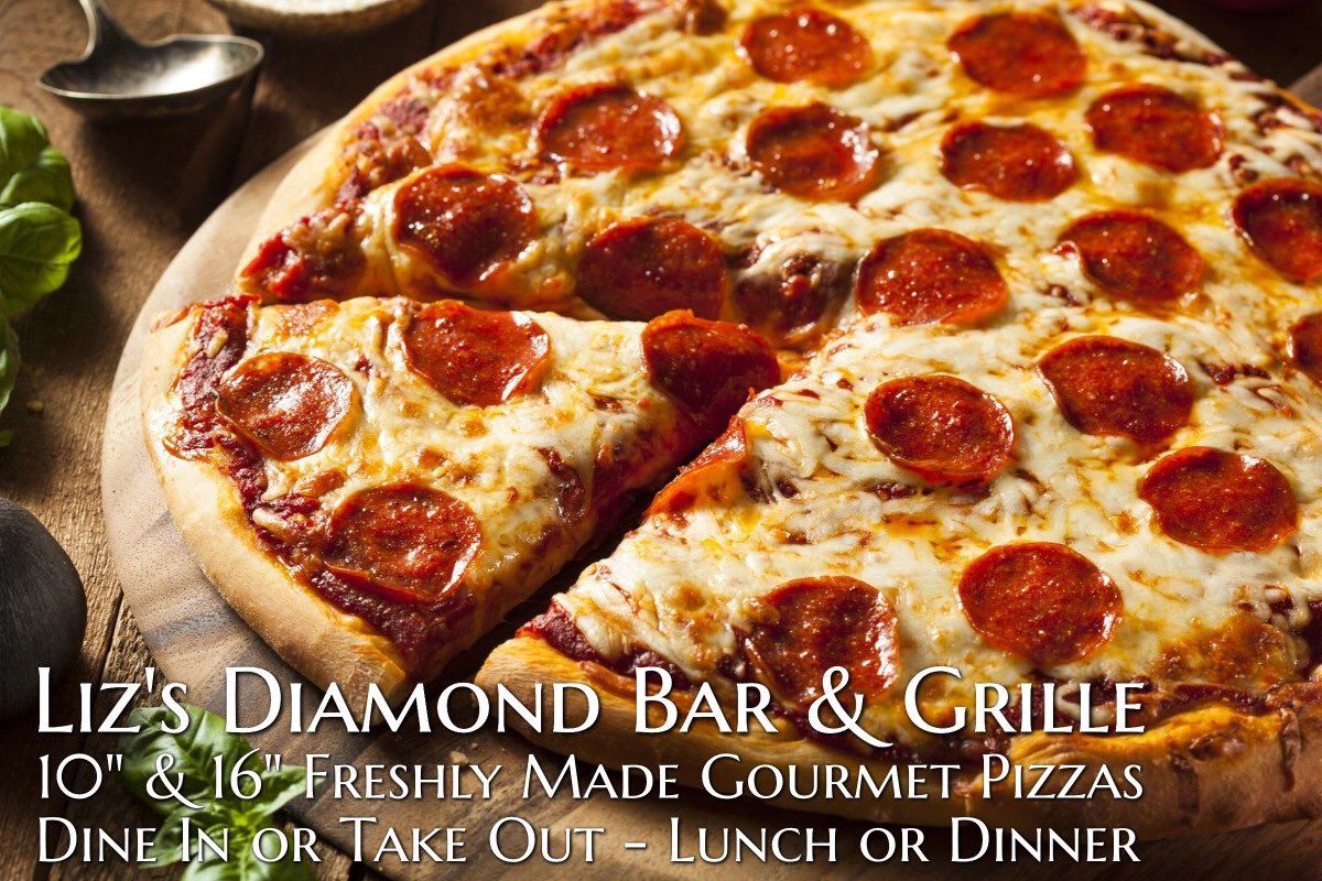LizsDiamond's tweet photo. It's #PepperoniPizzaDay.  Celebrate here at Liz's!  A cold draft goes great with a fresh pizza... and we have a great selection!  May we suggest an ice cold SweetWater Brewing Company 420?  A tasty West Coast style Extra Pale Ale accentuated with a stimulating hop character. https://t.co/dyOMYWmAGW