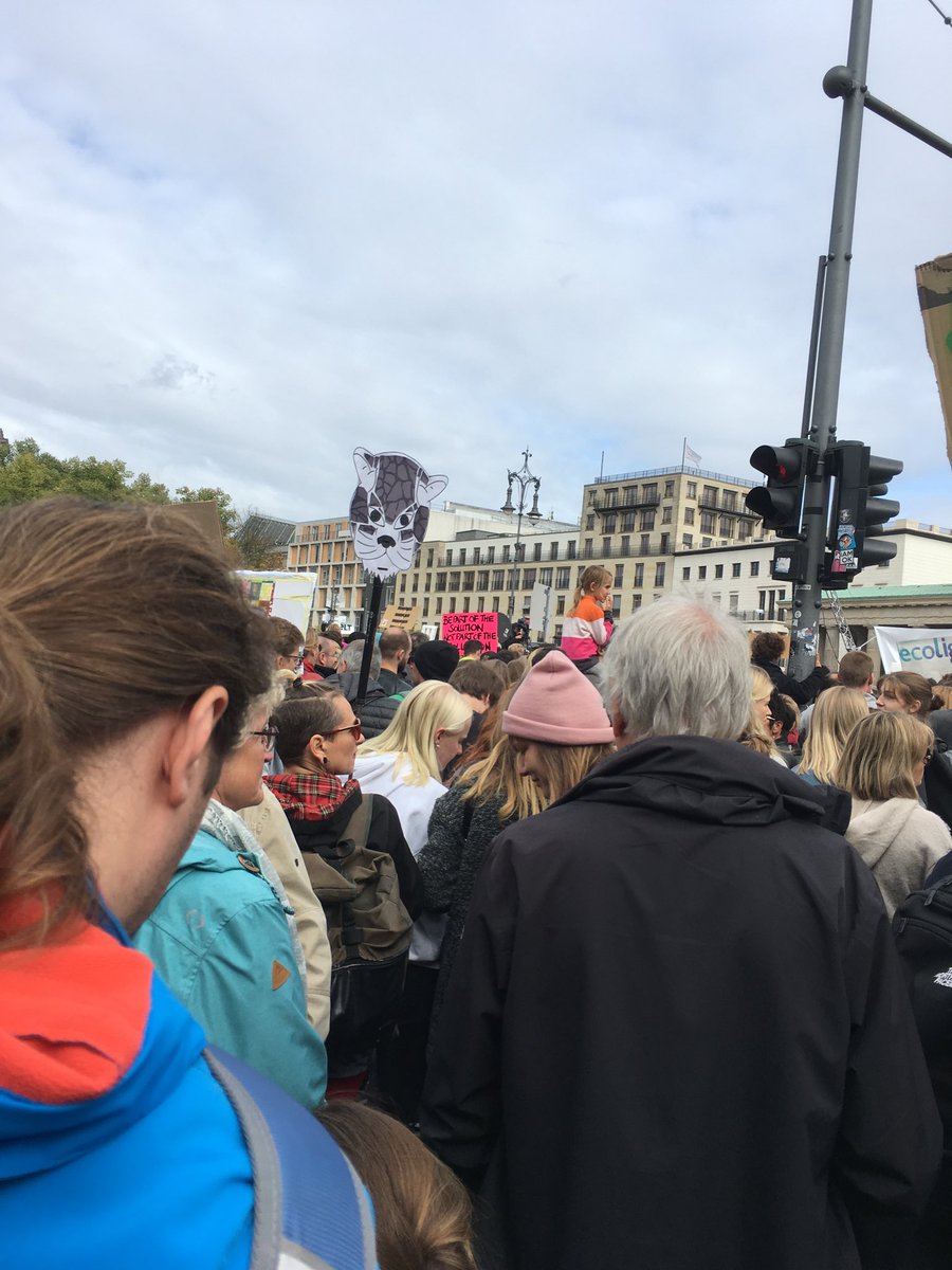 la_lioness's tweet photo. #Klimastreik #Berlin #Kunstblock #ClimateStrike #AlleFuersKlima https://t.co/ZSxeYIMAEJ