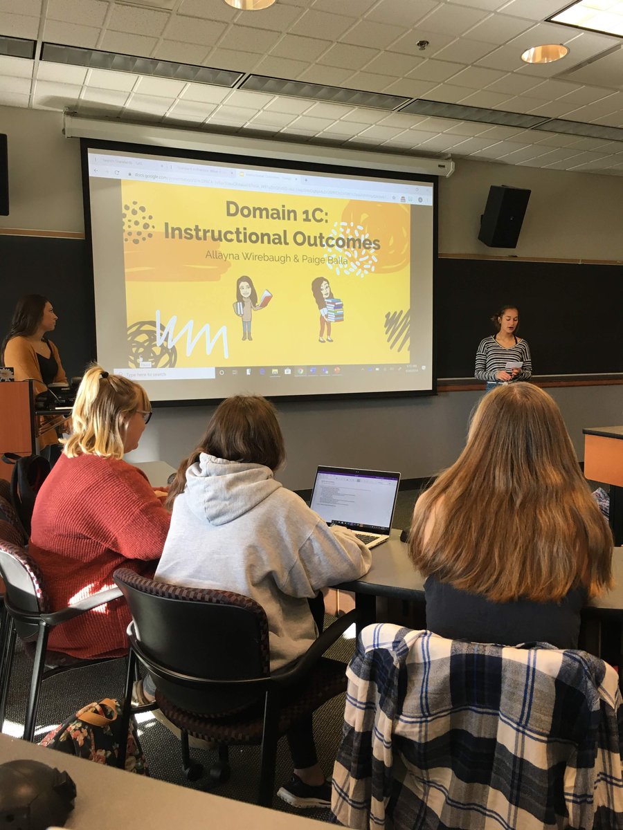 AlanaBergey's tweet photo. Spent today learning more about the Danielson Framework Domain 1 using Ignite and how we can better teach our future students! https://t.co/vTX383qvU4
