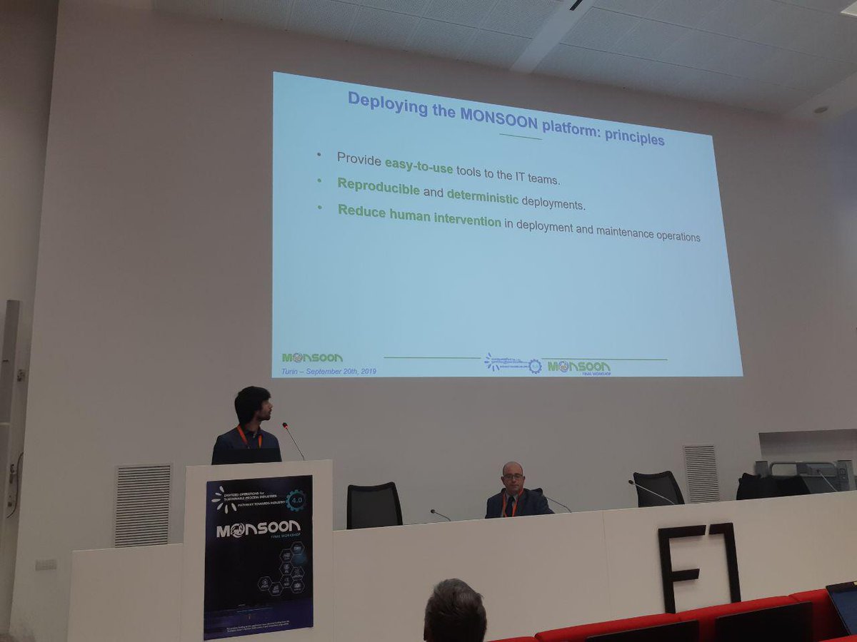MONSOON outcomes overview going on at #DigOp2019
 #industry #euproject @SPIRE2030 <a href="/ros_aria/">Rosaria Rossini</a> <a href="/CERTHellas/">ΕΚΕΤΑ-CERTH</a>
 <a href="/PraizelinN/">Nathalie Praizelin</a> <a href="/claudiopastrone/">Claudio Pastrone</a> <a href="/MarcoDi64655504/">Marco Dias</a> @probayes <a href="/capgeminifrance/">Capgeminifrance</a> <a href="/RioTinto/">Rio Tinto</a> <a href="/LinksFoundation/">Fondazione LINKS</a>