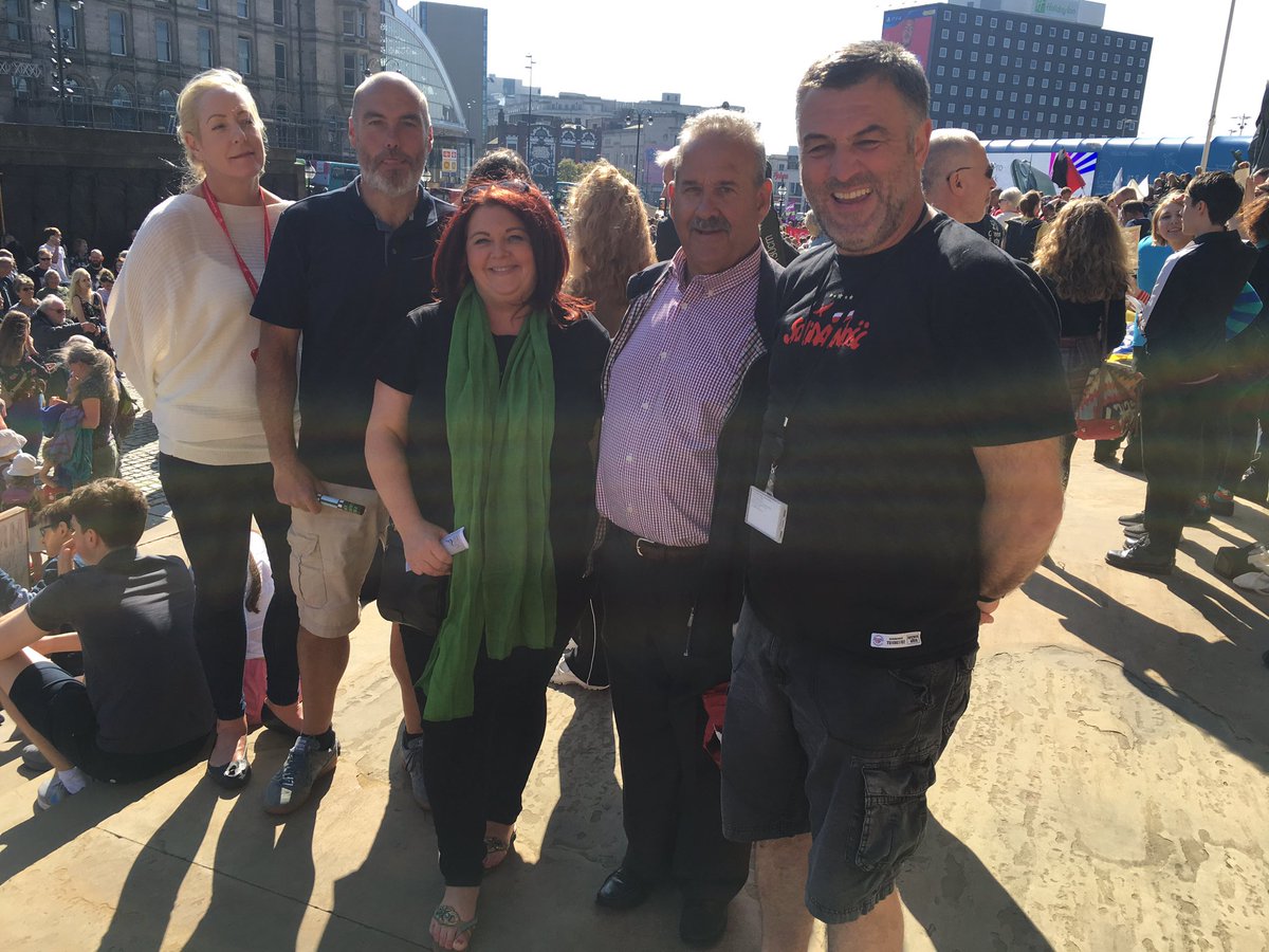 Absolutely brilliant to be out with comrades at the #ClimateStrike demo in Liverpool today, seeing and hearing from so many passionate young people fighting for all of our futures. Solidarity. Unity is Strength. #schoolstrike4climate #LabourConference2019
