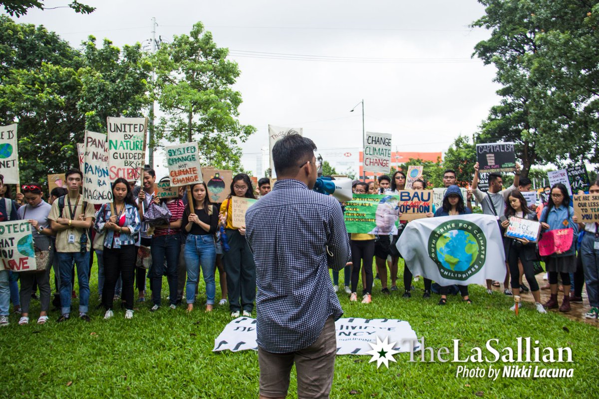 TheLaSallian's tweet photo. PHOTO: Global Climate Strike | via https://t.co/aqUkw4oY8o https://t.co/dmI2X8glPf