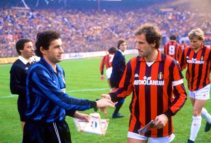 Aria di derby. 🖤💙💪🏻 Pronti?
<a href="/Inter/">Inter ⭐⭐</a> <a href="/beppebaresi58/">Beppe Baresi</a> <a href="/FBaresi/">Franco Baresi</a>