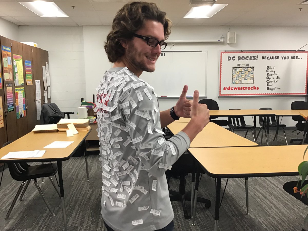 Mr.Hansen will be singing today in the cafeteria during lunch!