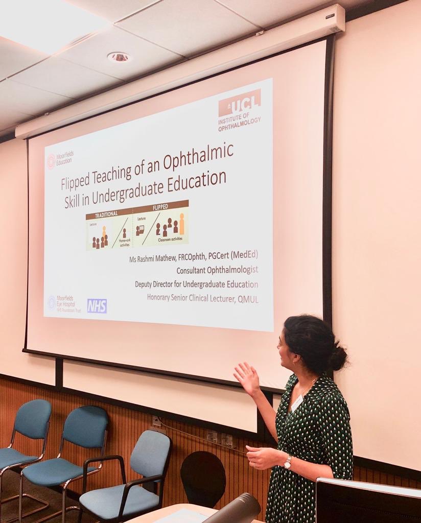mathew_rashmi's tweet image. Great to speak at #DigitalOphthalmicStudent @UCLeye @Moorfields conference today about my #FlippedClassroom work. #ShareLearning @NoraAnnColton