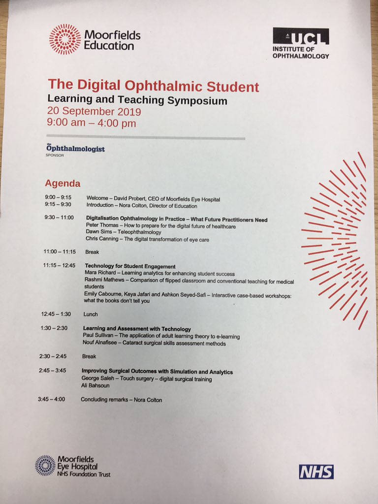 mathew_rashmi's tweet image. Great to speak at #DigitalOphthalmicStudent @UCLeye @Moorfields conference today about my #FlippedClassroom work. #ShareLearning @NoraAnnColton