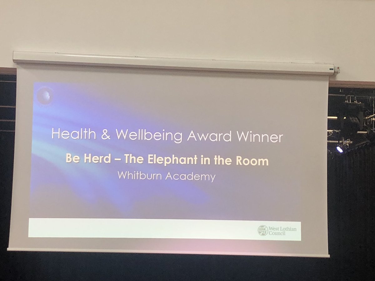 LoveWestLothian's tweet photo. Our winner is the Be Herd group from @WhitburnAC. Well done! #Stellar2019 https://t.co/Iy1wnL48q2
