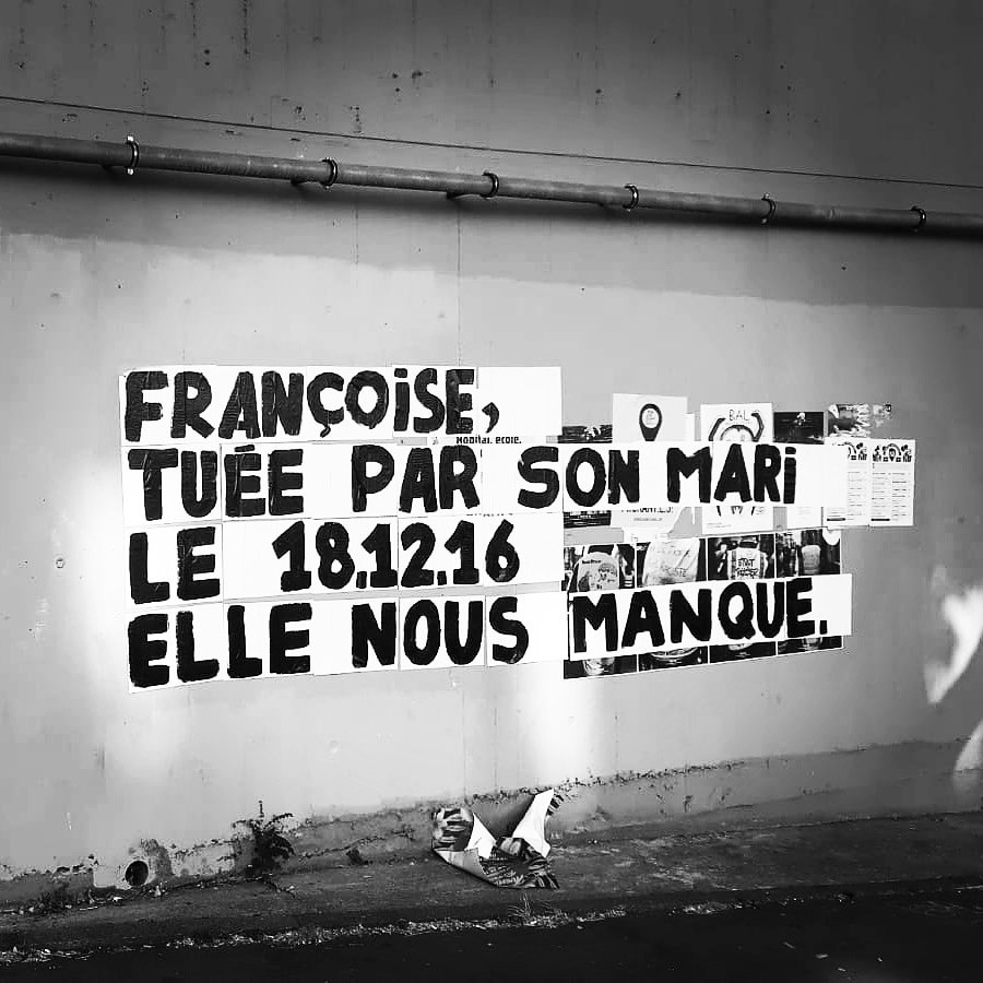 Collages Féminicides tweet media