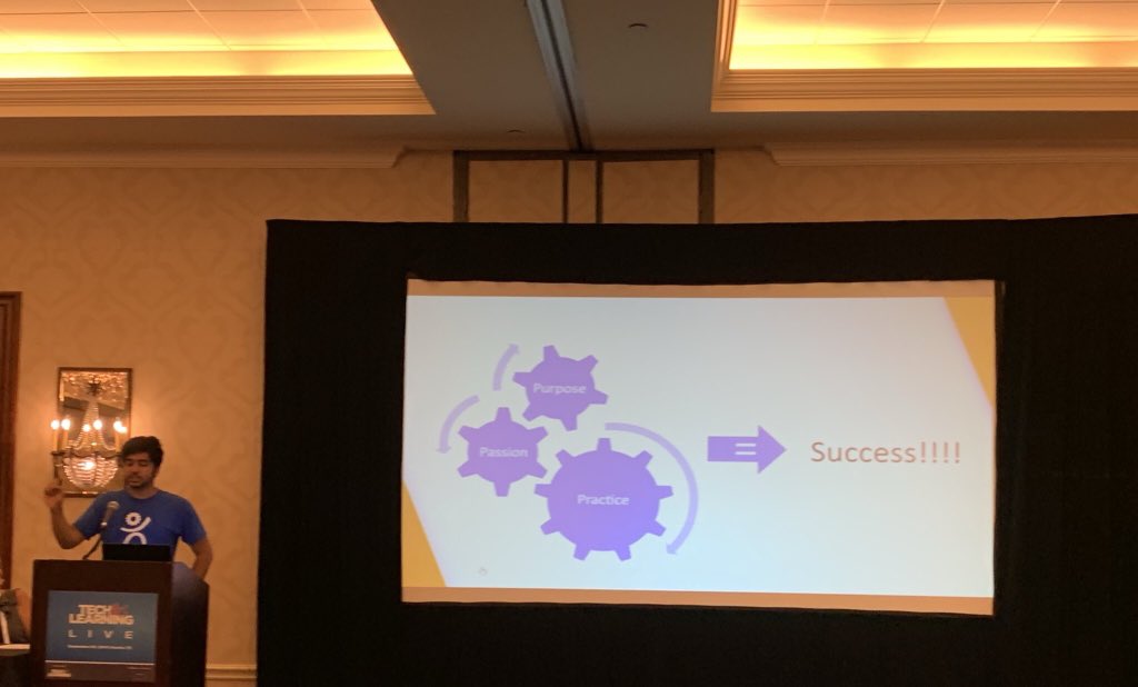 trashbotsco's tweet photo. Great presentation this morning by @Rohitks00 at #TLTechLive! Talked about the inspiration for #Trashbots! https://t.co/WwxRiJEvJr