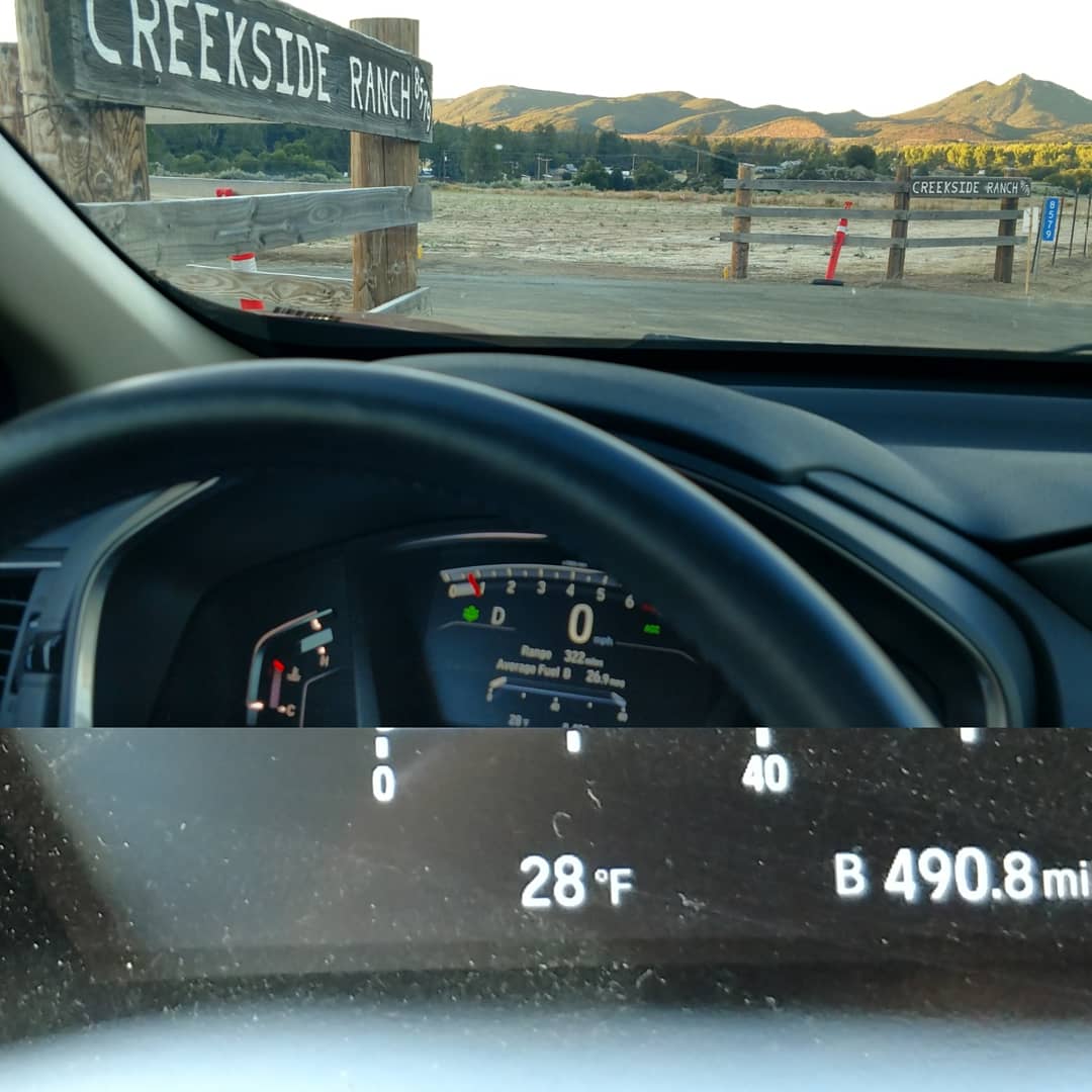 CliffsMeadows's tweet image. 28 degrees at the Noble Canyon start line area! Cold start and hot finish tomorrow.